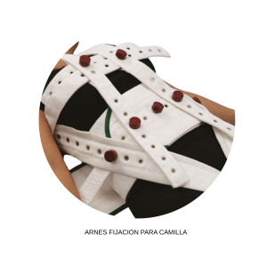 Arnes Inmovilizacion Rapida A Camilla Cierre Magnetico